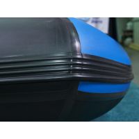 Лодка моторная килевая Kitt Boats 430 НДНД синий-черный